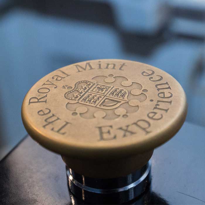 Strike the First 2023 Coin Bearing King Charles III at The Royal Mint Experience