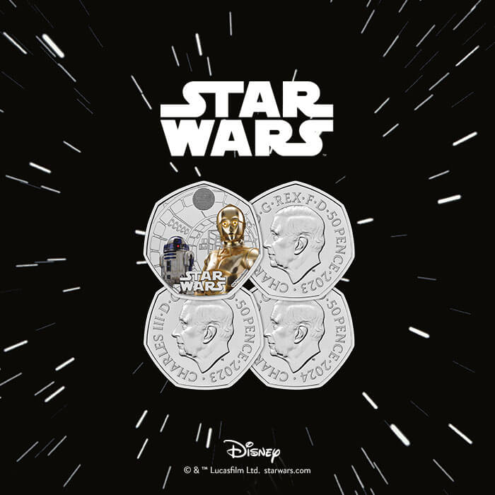 Coming to a Galaxy Near You! The Royal Mint Unveils First Coin in its Star Wars™ Collection