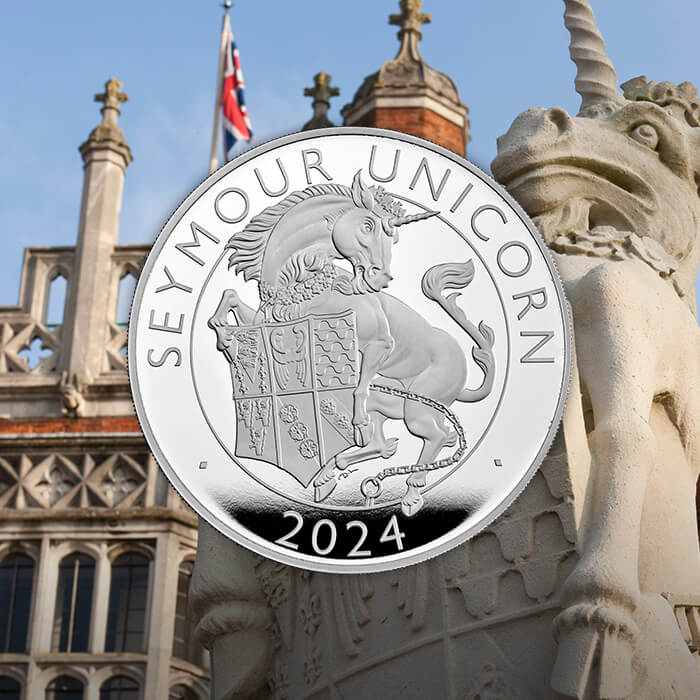 The Seymour Unicorn Gallops into The Royal Mint’s Royal Tudor Beasts Collection