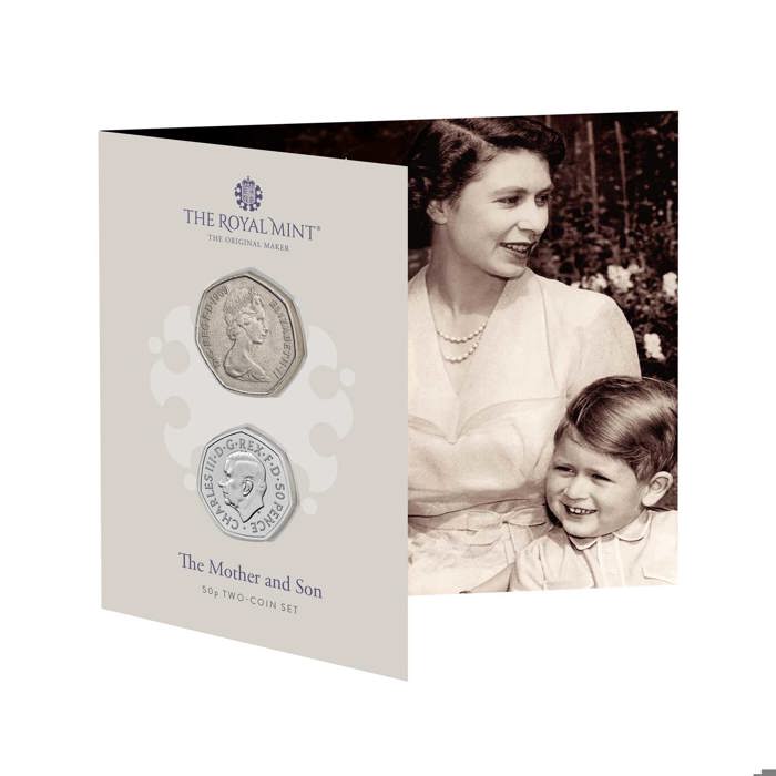 The Mother and Son Two-Coin 50p Set 