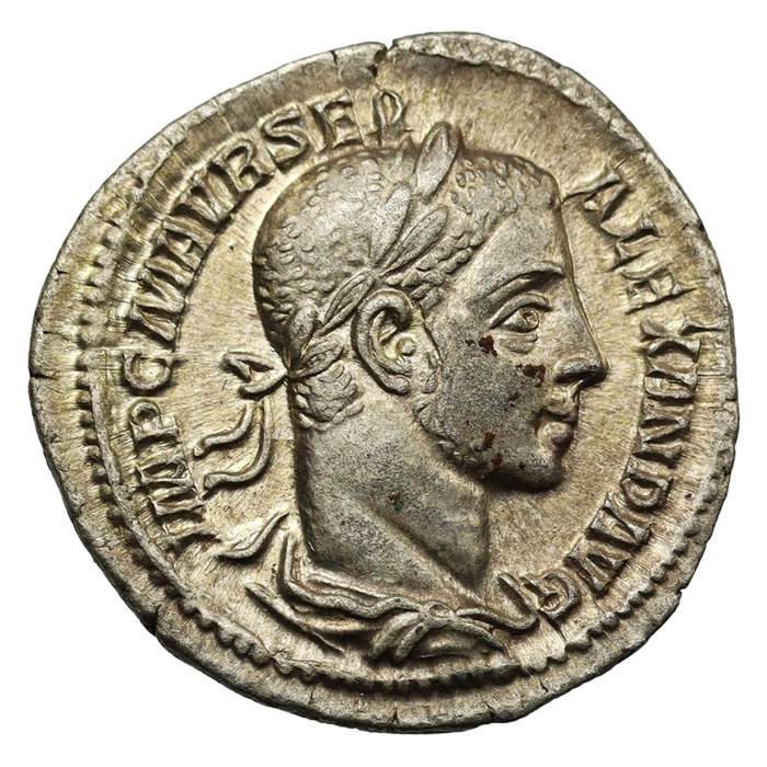 222-235 AD - Severus Alexander Silver Denarius