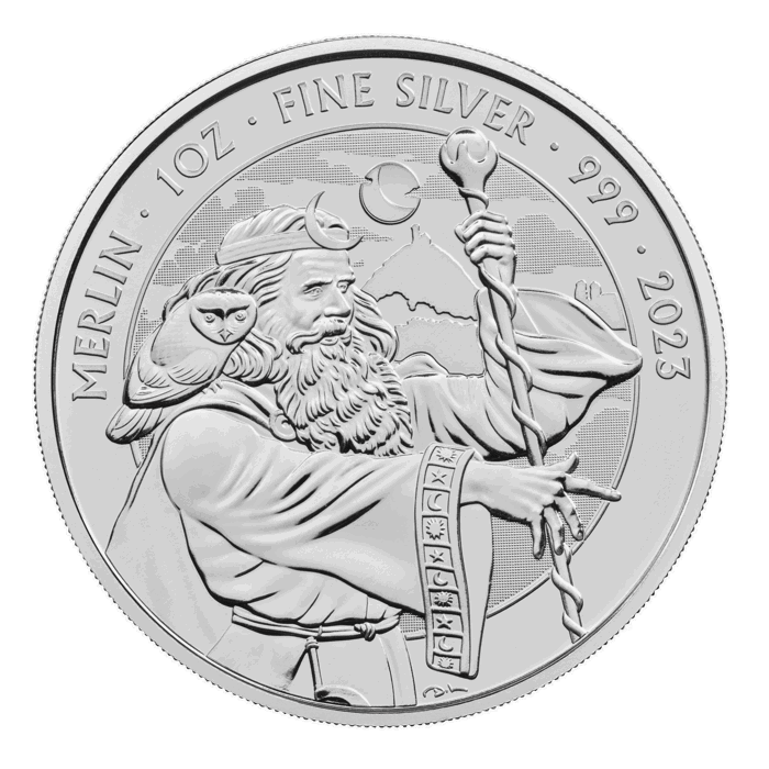 Merlin 2023 1oz Silver Bullion Coin