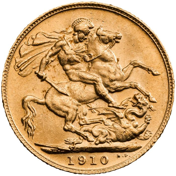 1910 Edward VII Sovereign 