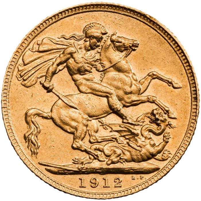 George V Sovereign 1912 