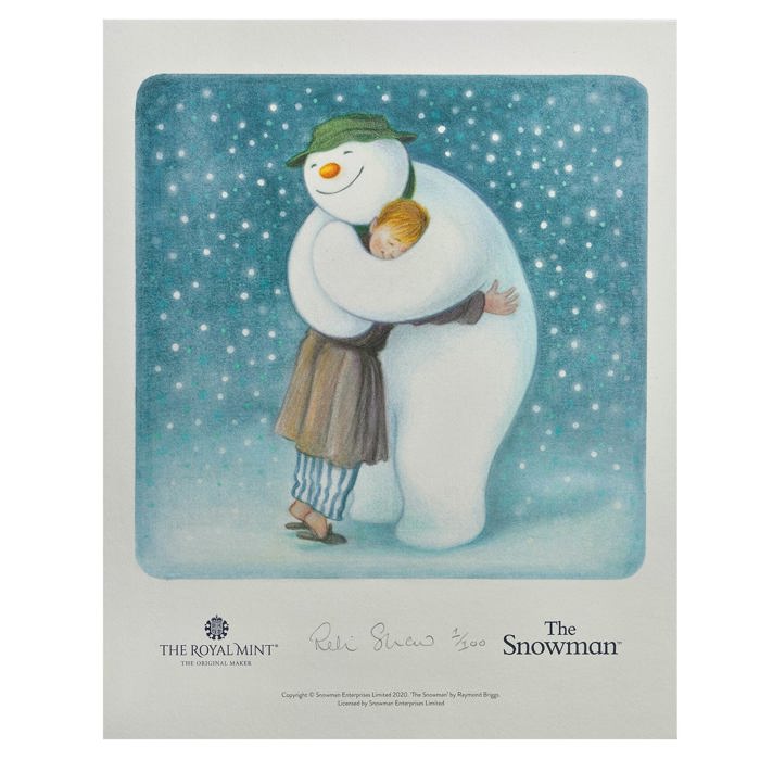 The Snowman 2020 Limited Edition Print