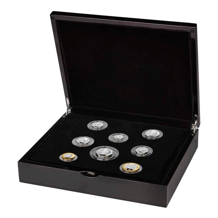 King Charles III Definitives 2023 UK Silver Proof Coin Set