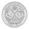 The 2022 Her Majesty Queen Elizabeth II commemorative £5 coin.