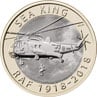 RAF Centenary Sea King £2 Coin