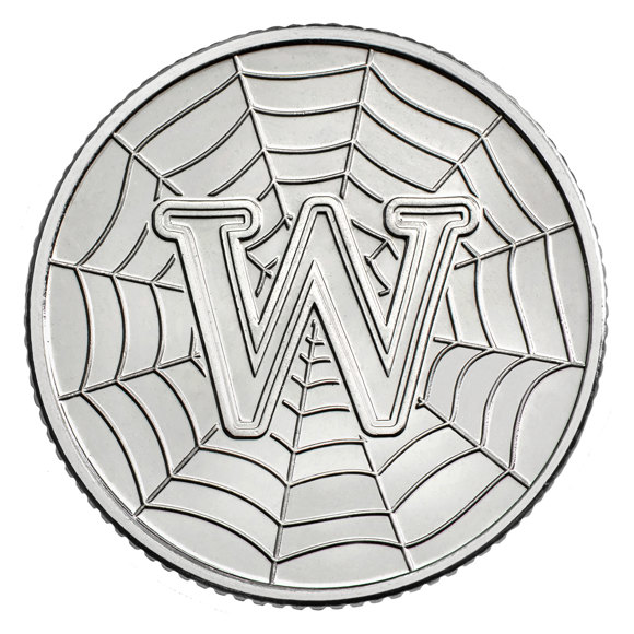 W - World Wide Web 2019 UK 10p Uncirculated Coin