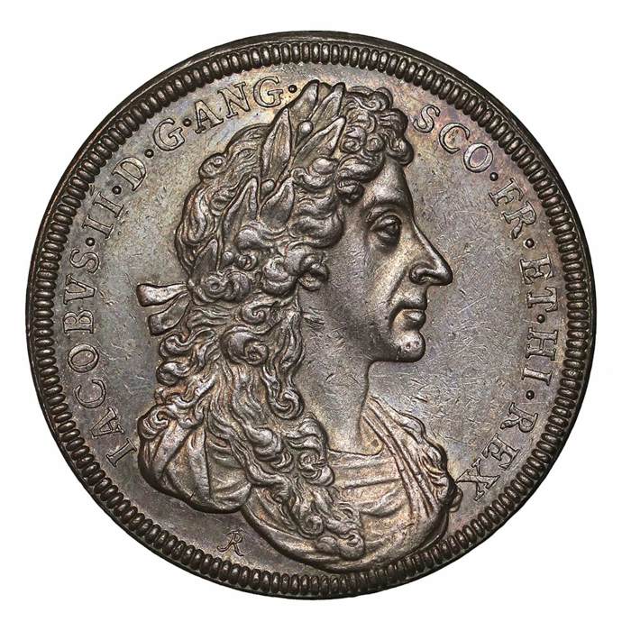 1685 James II Silver Medal 