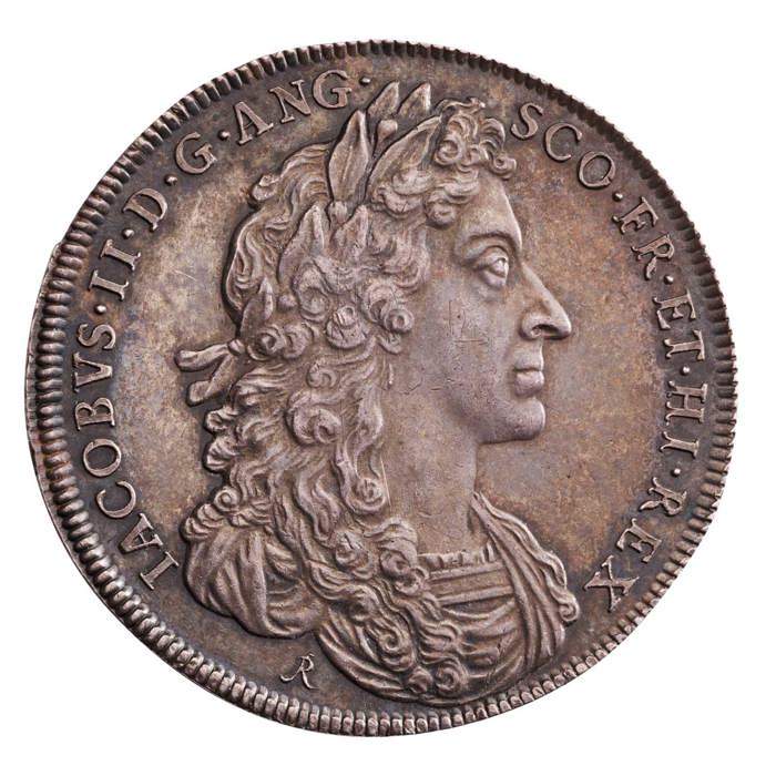 1685 James II Coronation Medal 