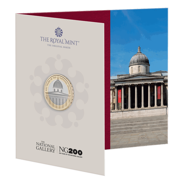National Gallery 2024 UK £2 Brilliant Uncirculated Coin