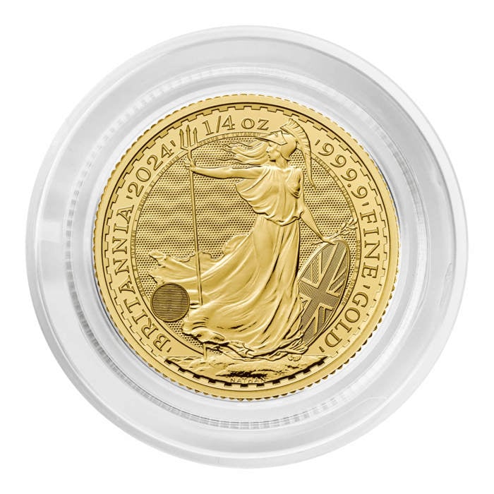 Britannia 2024 1/4oz Gold Bullion Coin