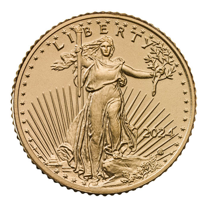 American Eagle 1/10oz 2024 Gold Bullion Coin