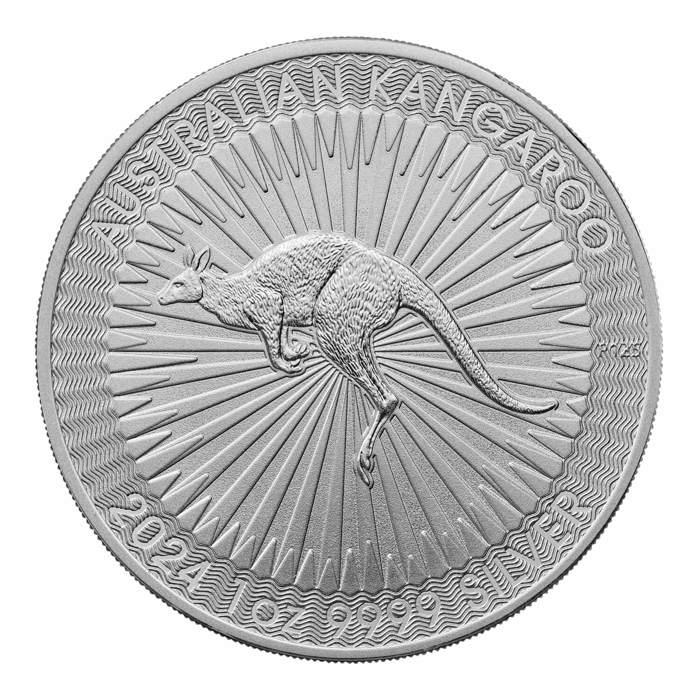 Australian Kangaroo 2024 1oz Silver Bullion Coin