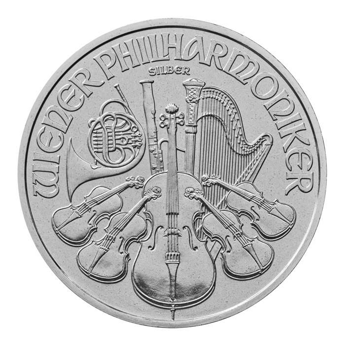 Austrian Philharmonic 2024 1oz Silver Bullion Coin