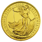 1987 Britannia gold coin