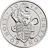 The 2019 Lion of England - Cricket World Cup commemorative £5 coin.