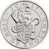 The 2017 Lion of England commemorative £5 coin.