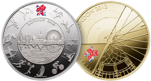 The Official London 2012 Olympic and Paralympic Games Coins