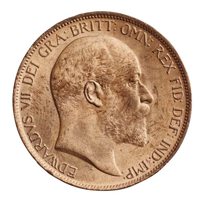 1902 Edward VII Penny 