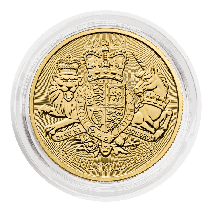 The Royal Arms 2024 1oz Gold Bullion Coin