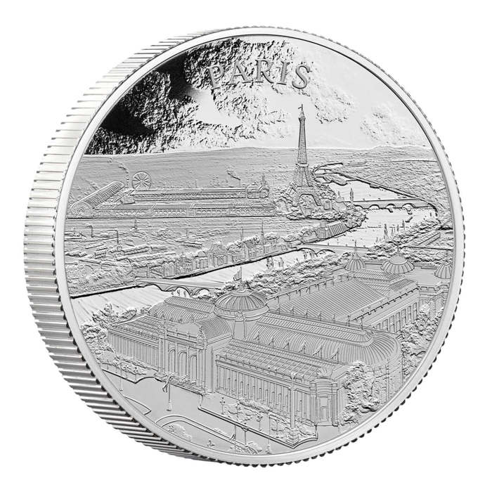 City Views Paris 2024 UK 2oz Silver Proof Coin
