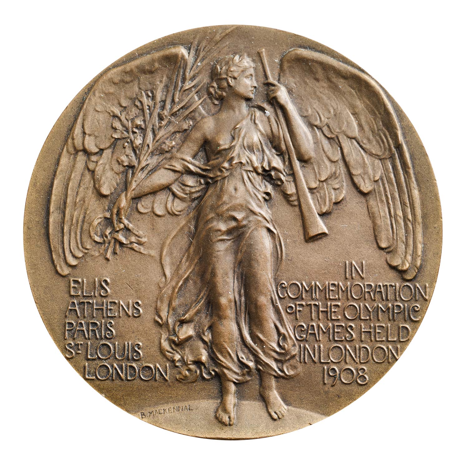 1908 London Olympic Games Bronze Medal