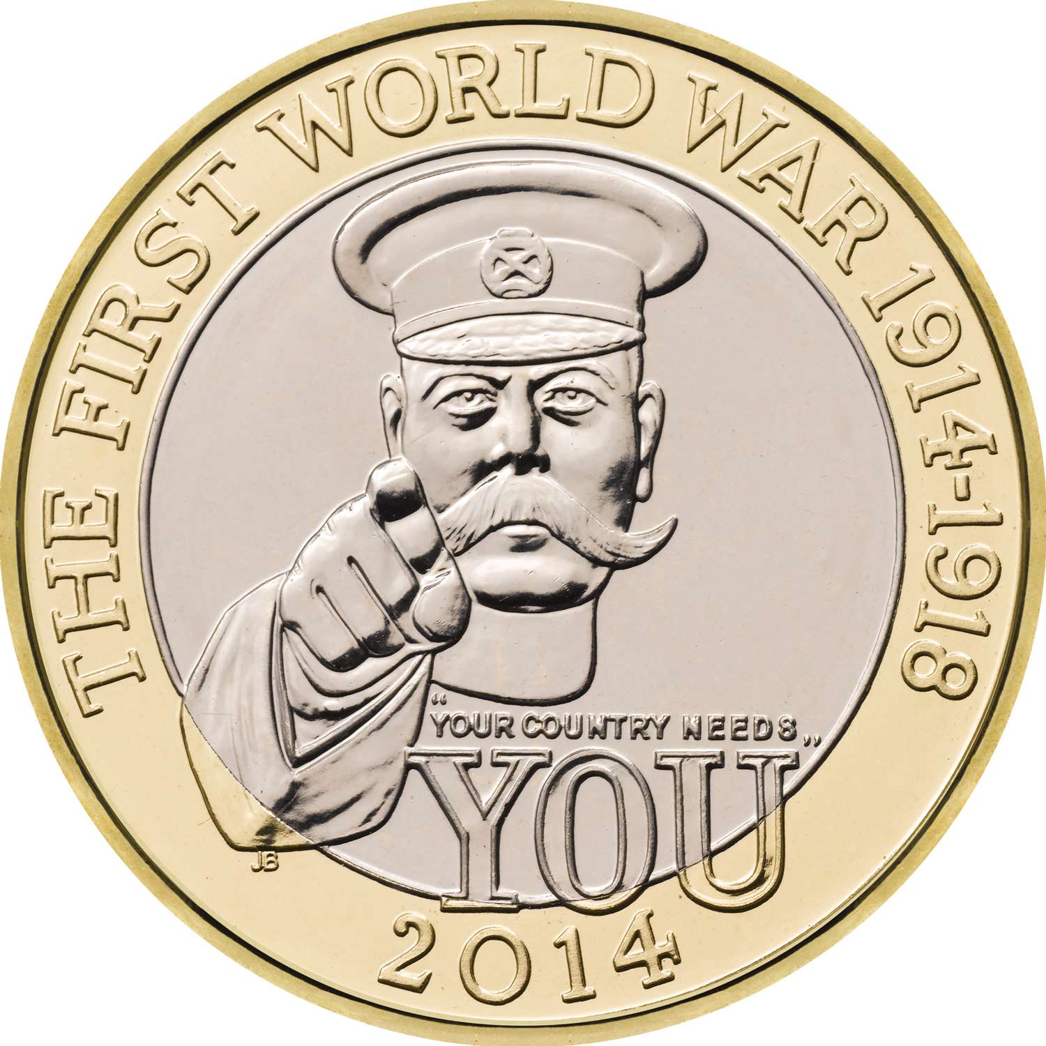 2014 Elizabeth II 'The 100th Anniversary of the First World War – Outbreak' £2 Coin