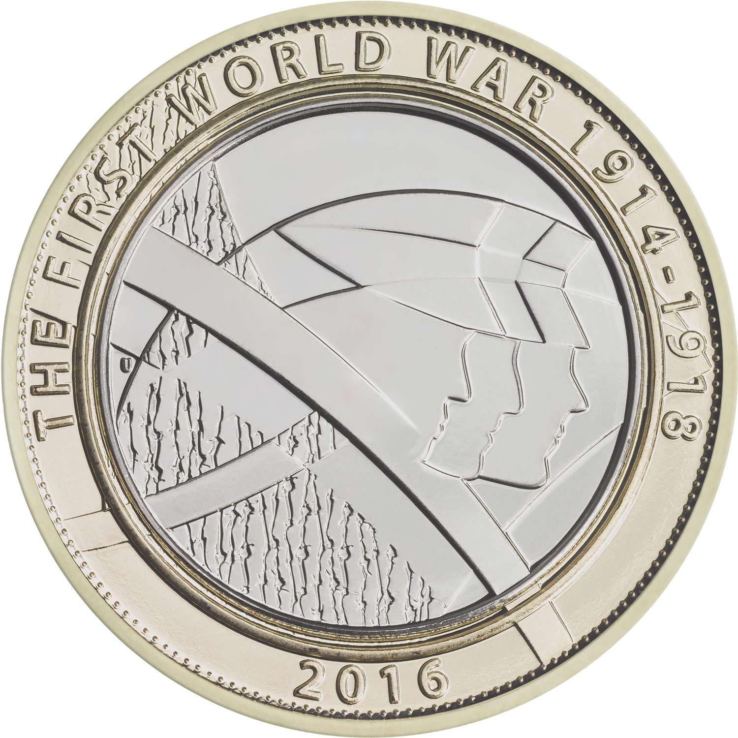 2016 Elizabeth II 'The 100th Anniversary of the First World War - The Army' £2 Coin