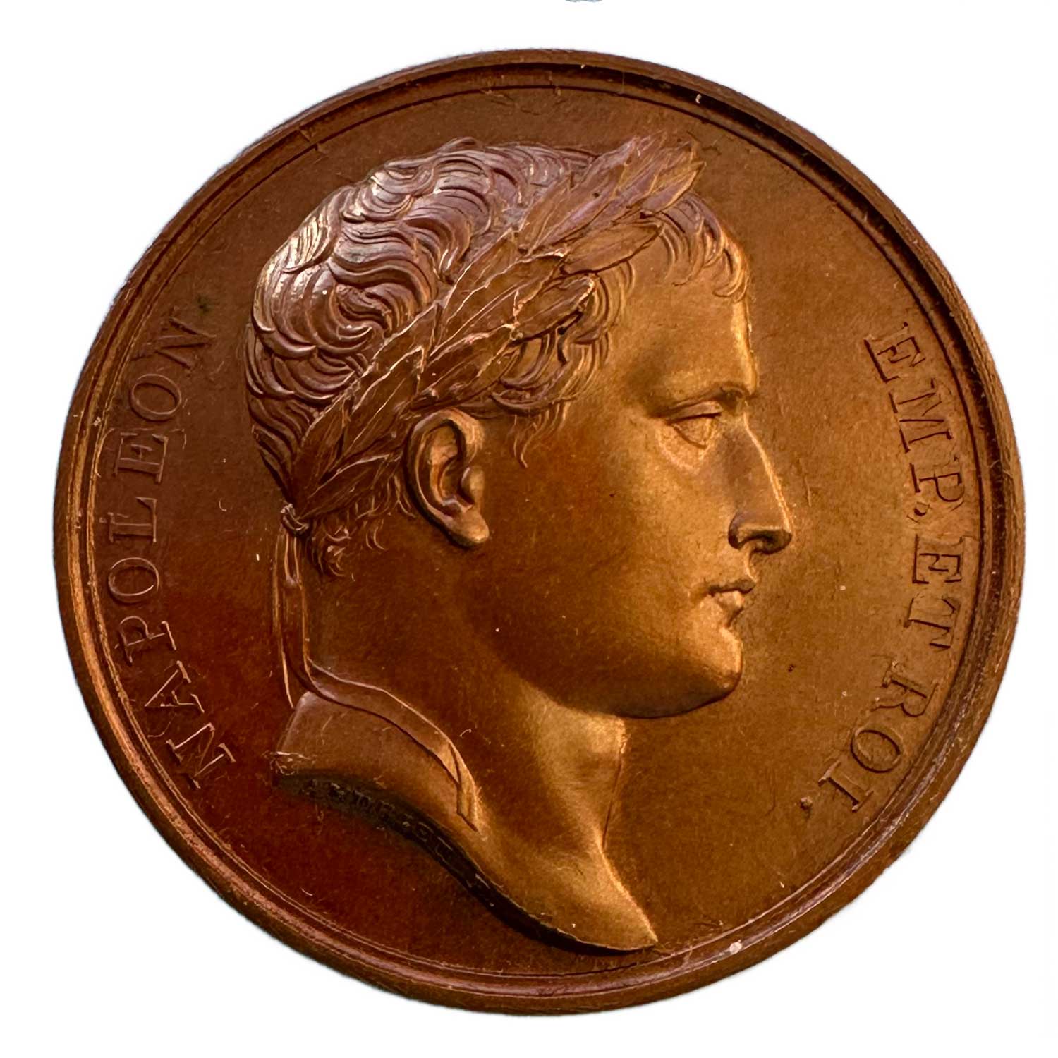1809 Napoleon, Union with Rome, Bronze Medal