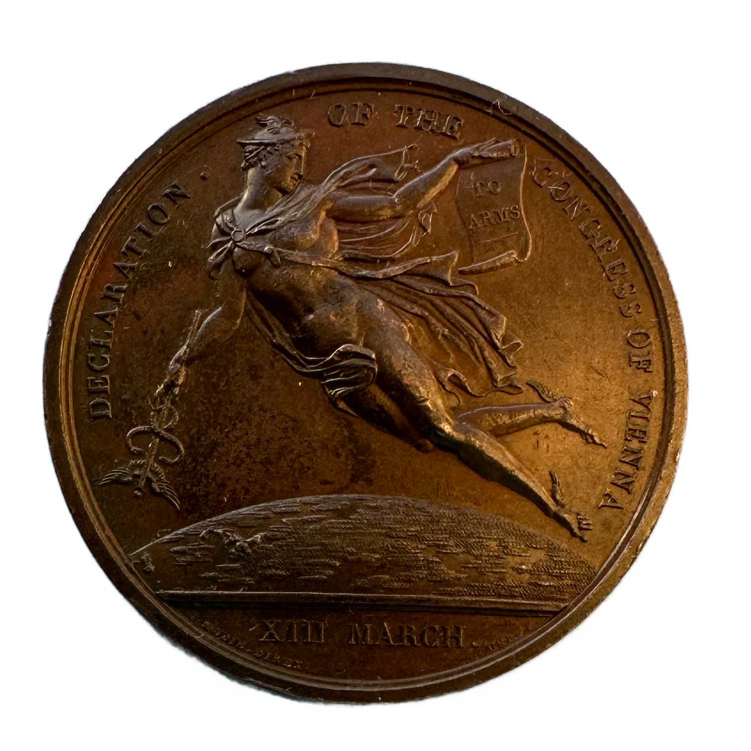 1815, Declaration of the Congress of Vienna, Bronze Medal