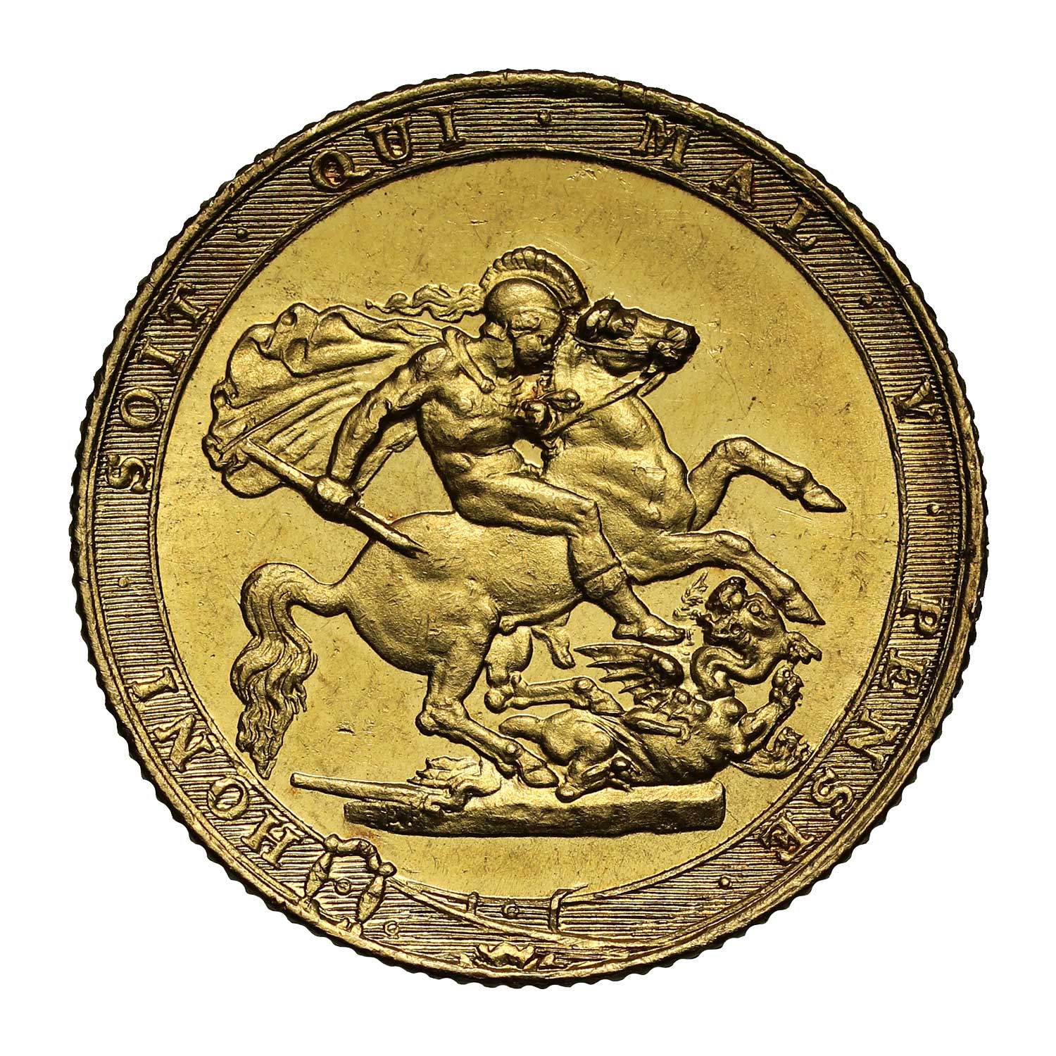 1817 George III Gold Sovereign Coin