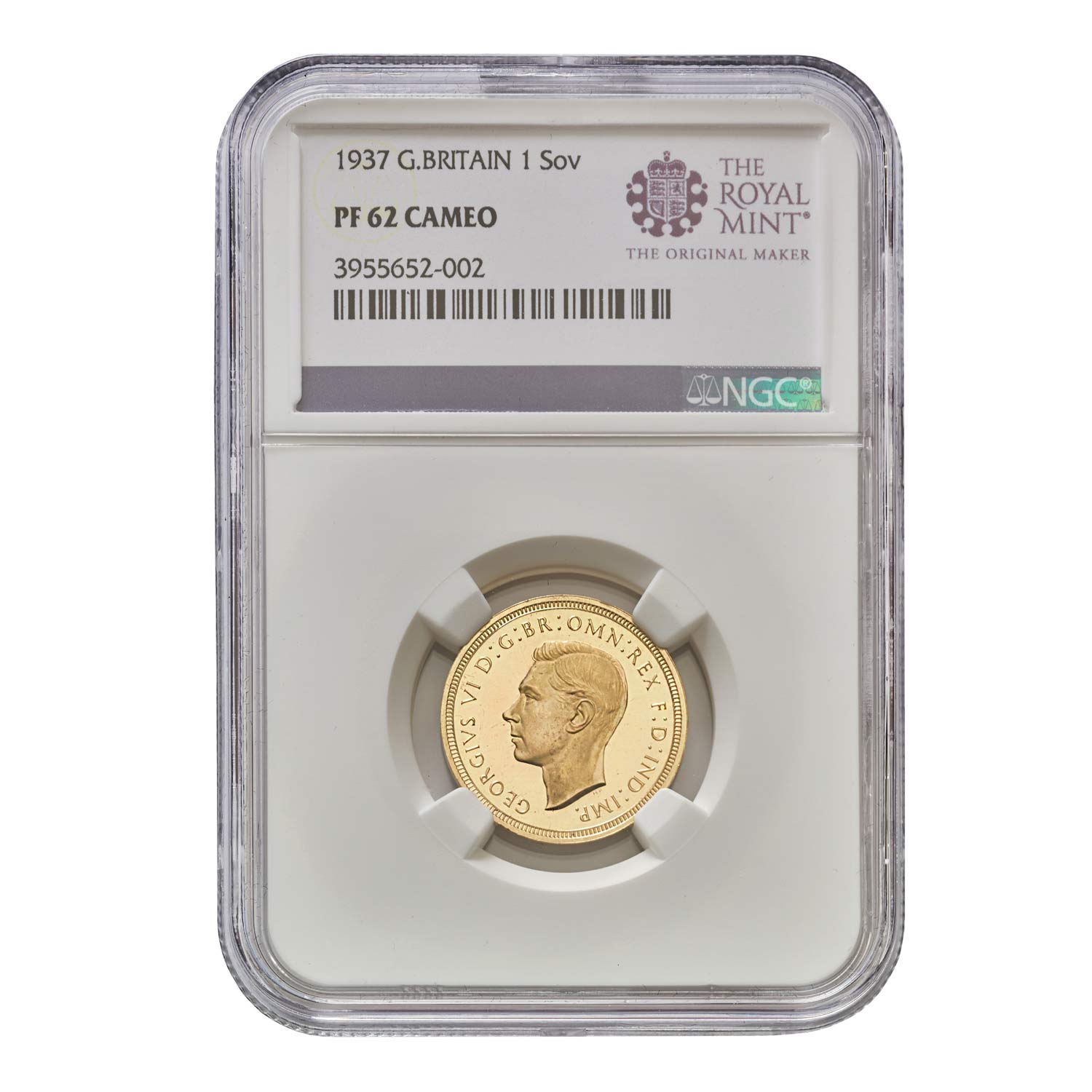 1937 George VI Gold Sovereign 
