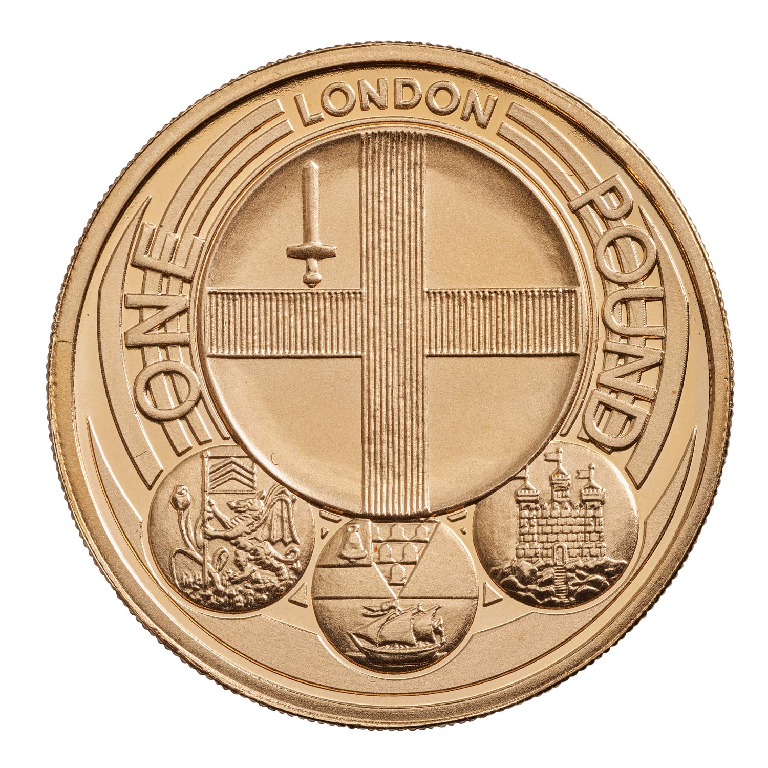 2010 Elizabeth II London £1 Gold Proof Coin