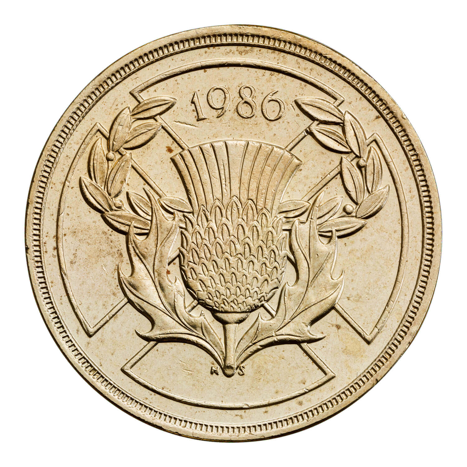 1986 Elizabeth II 'The XIII Commonwealth Games' £2 Coin