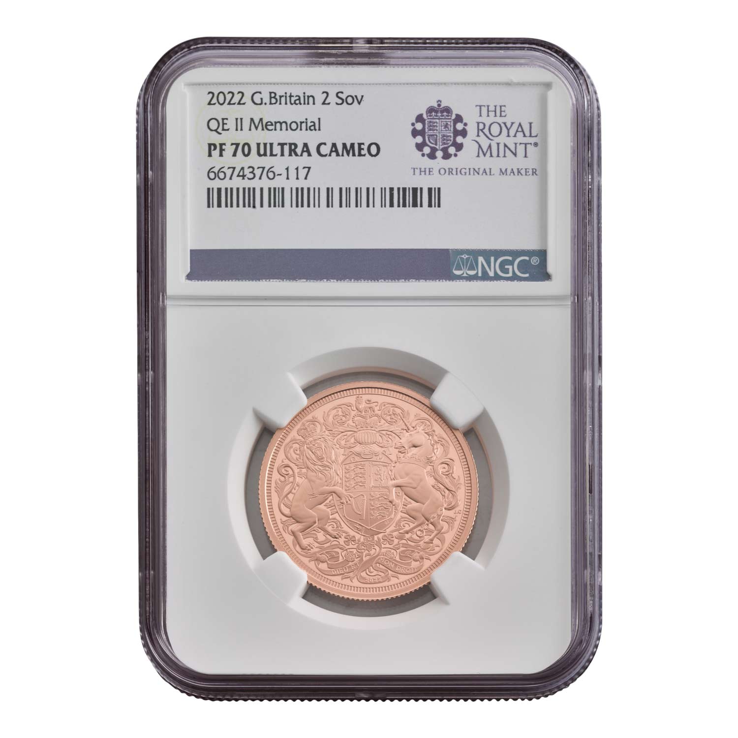 2022 Charles III 'Memorial' Double Sovereign