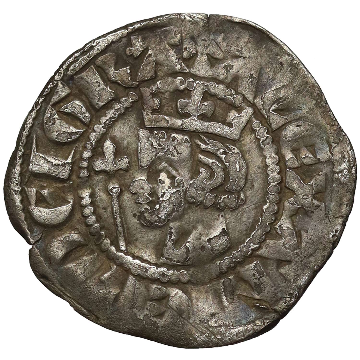 1280-86 Scotland, Alexander III Halfpenny (Second Coinage)