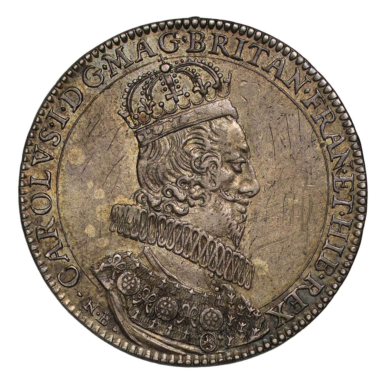1626 Charles I Silver Medal 'Coronation of Charles I'