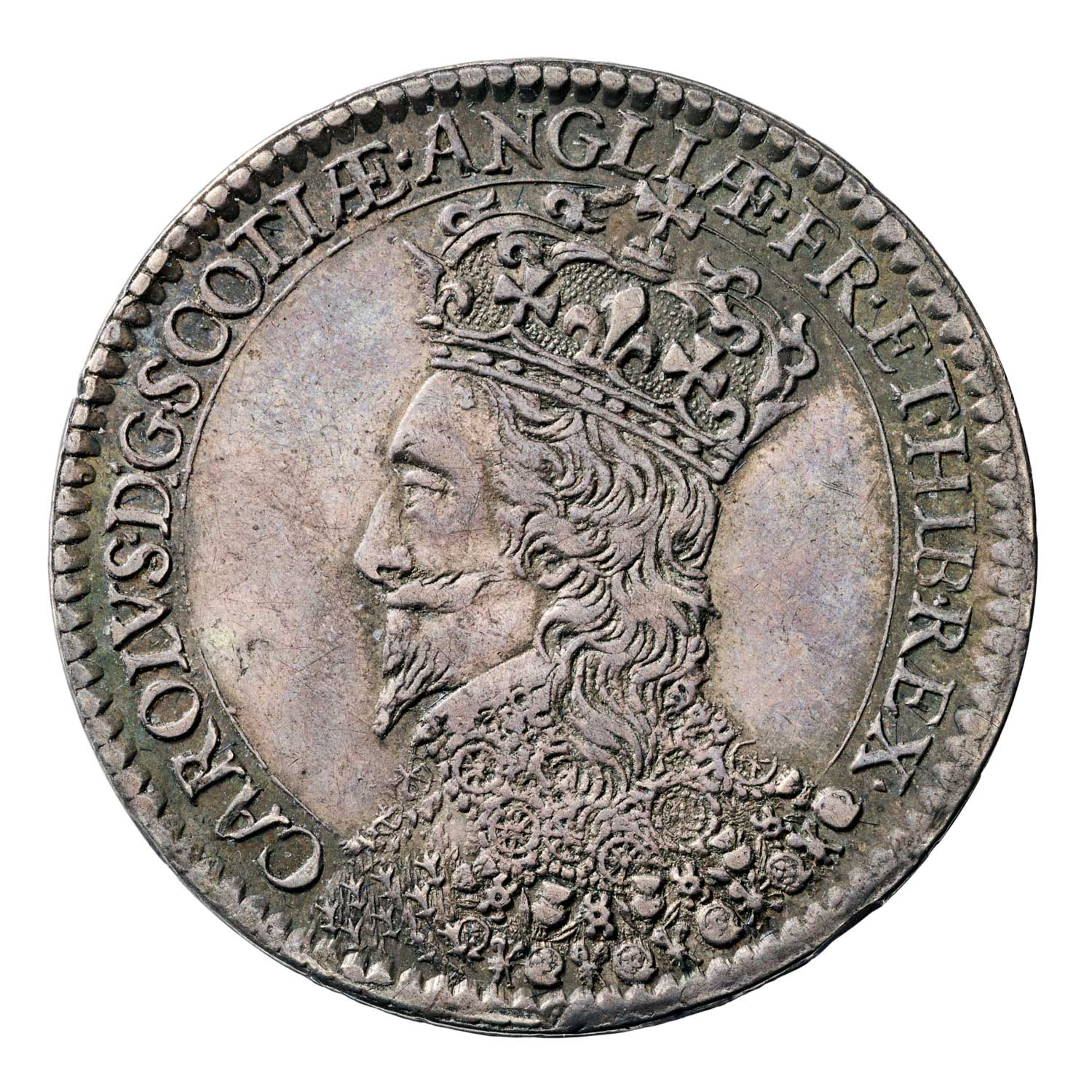 1633 Charles I Scottish Coronation Silver Medal