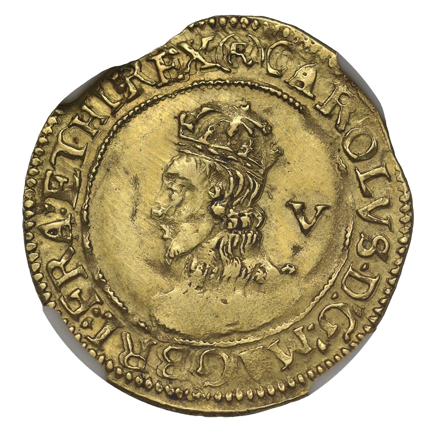 1644-45 Charles I Gold Crown, Tower Mint under Parliament
