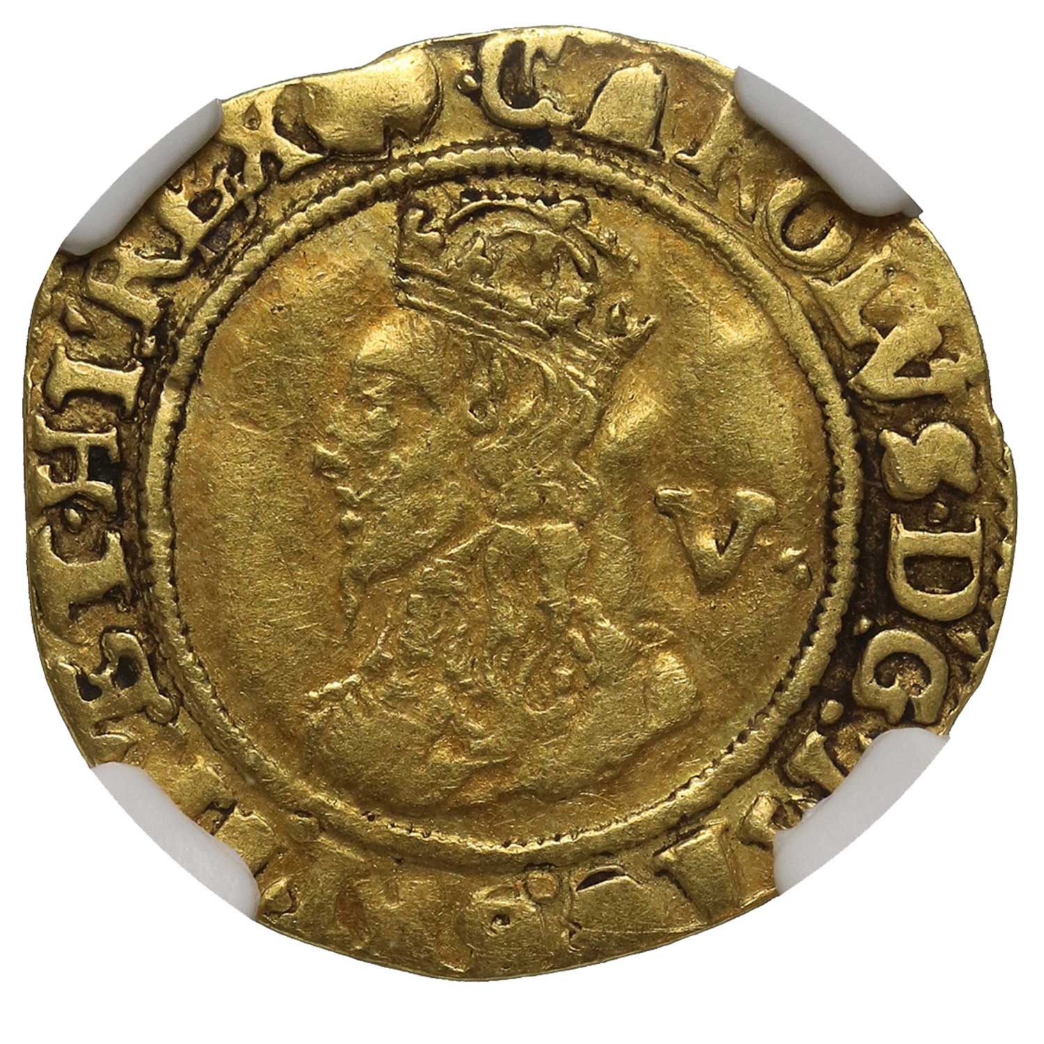 1644-45 Charles I Gold Crown, Tower Mint under Parliament 