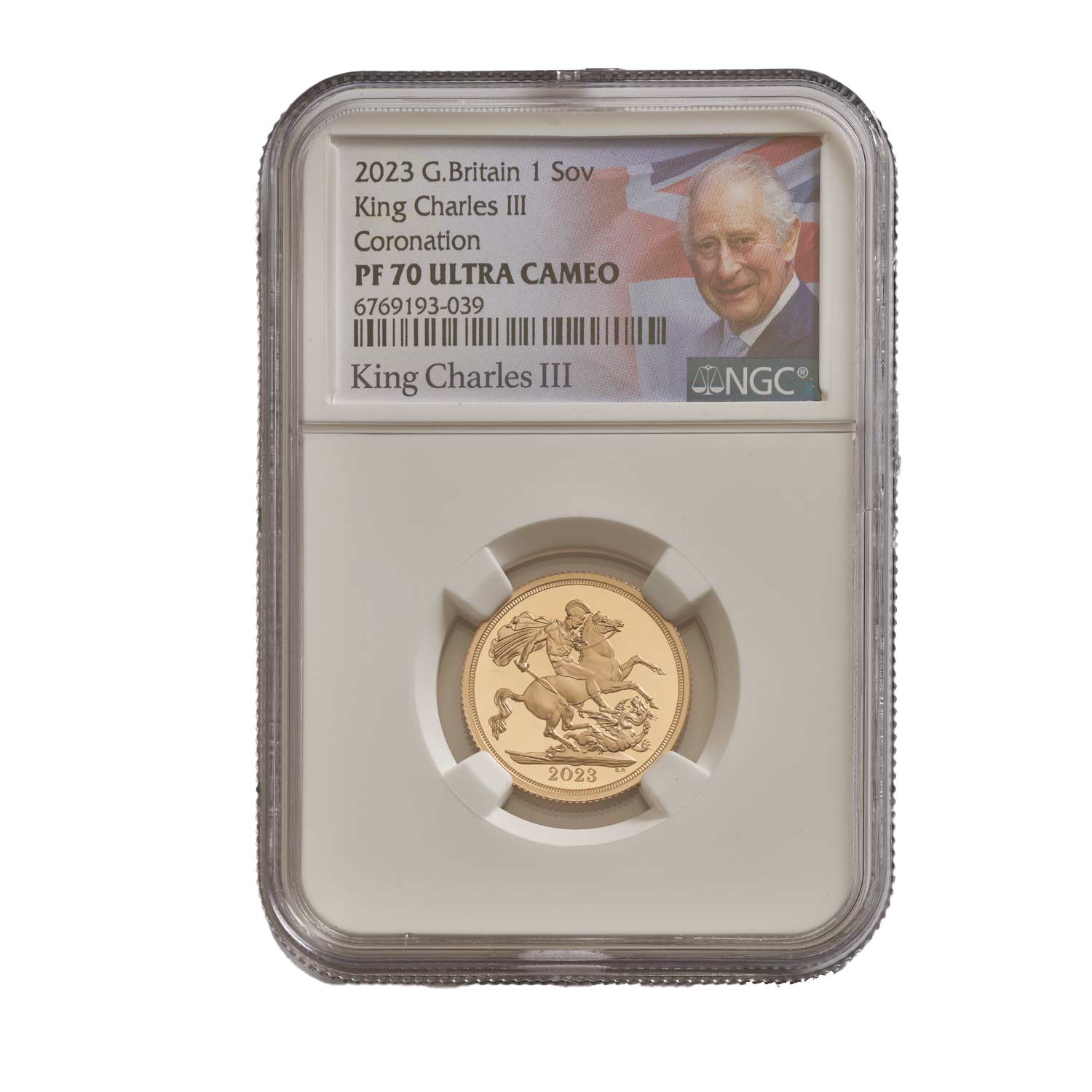 2023 Charles III 'Coronation' Gold Sovereign 