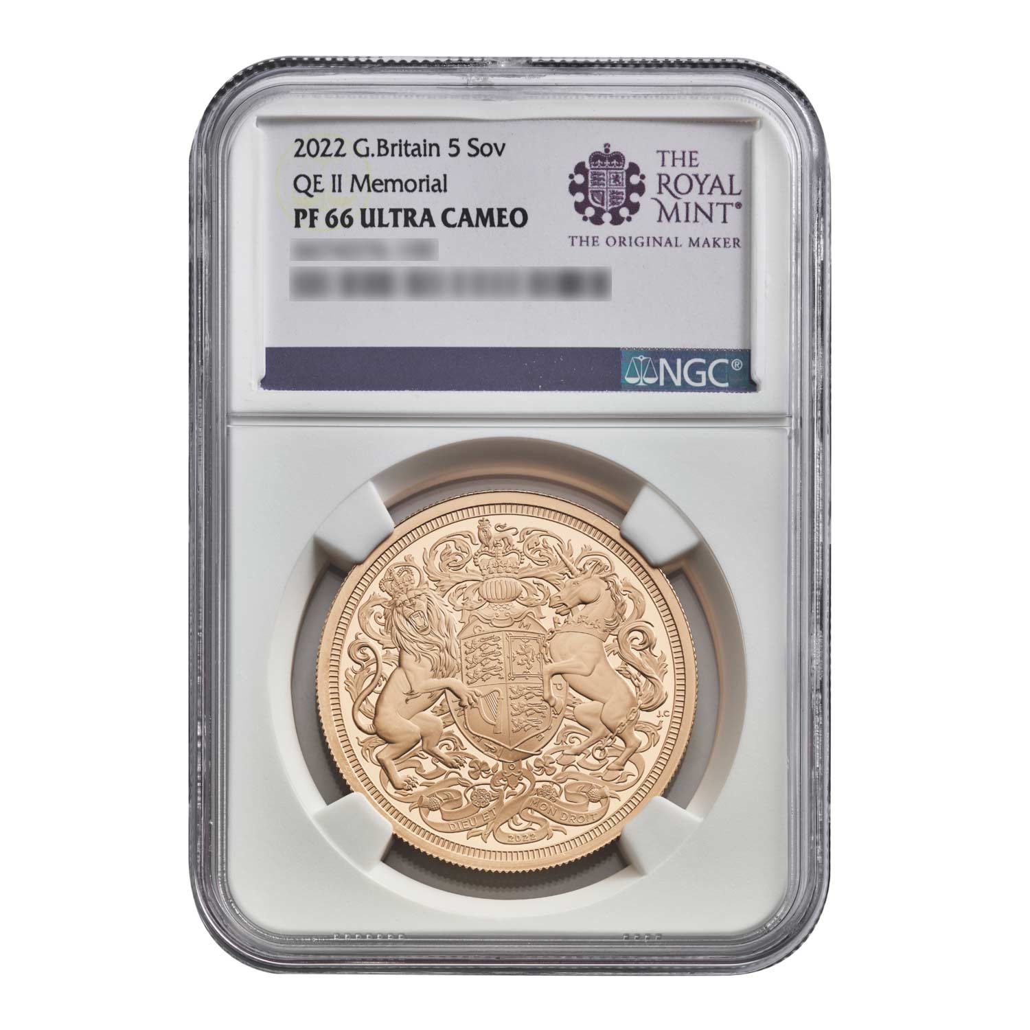 2022 Charles III 'Memorial' 5 Piece Sovereign