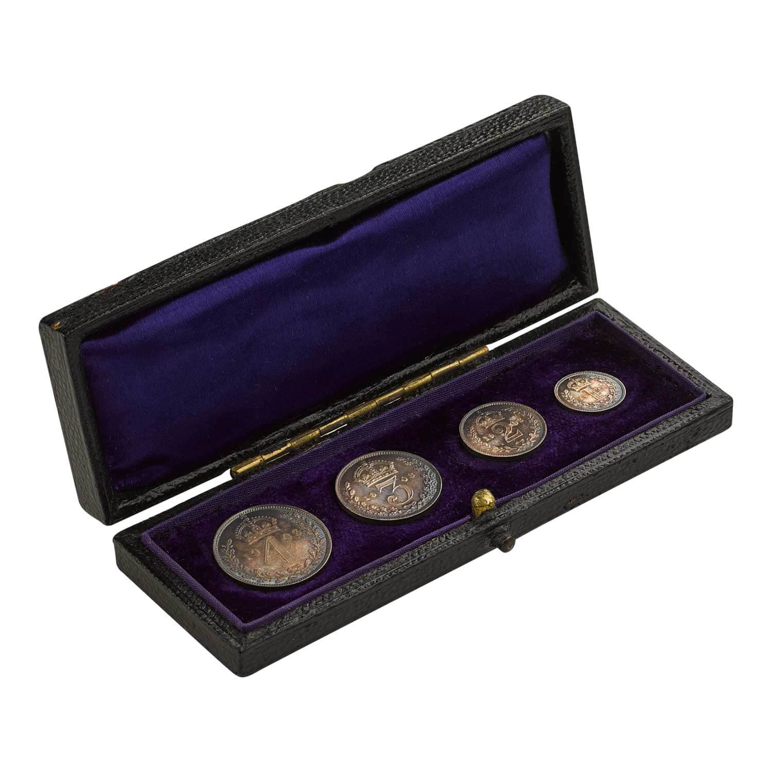 1903 Edward VII Maundy Set in a Dated Case 