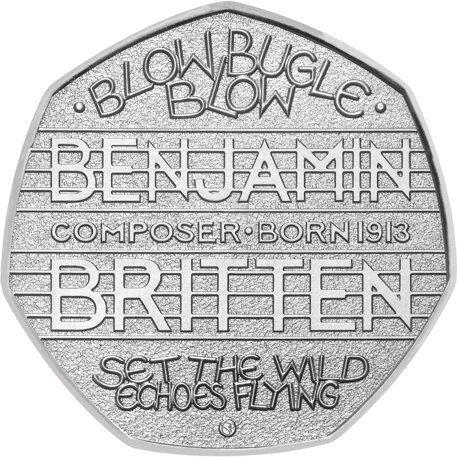 2013 Elizabeth II 'The 100th Anniversary of the Birth of Benjamin Britten' 50p Coin