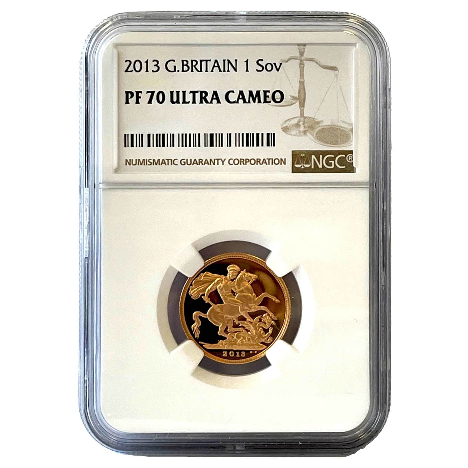 2013 Queen Elizabeth II Proof Sovereign