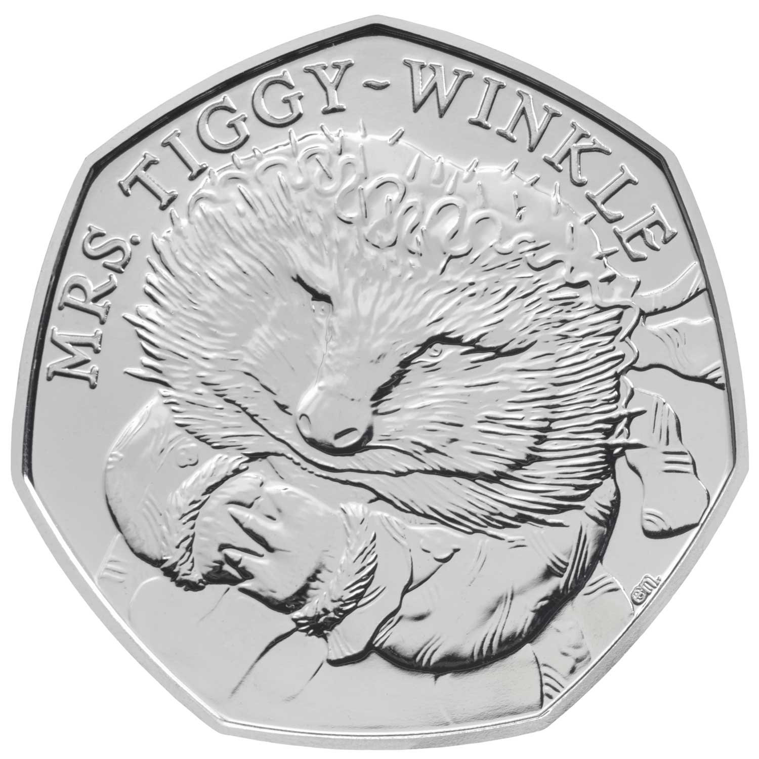 2016 Elizabeth II 'Beatrix Potter - Mrs. Tiggy-Winkle' 50p Coin