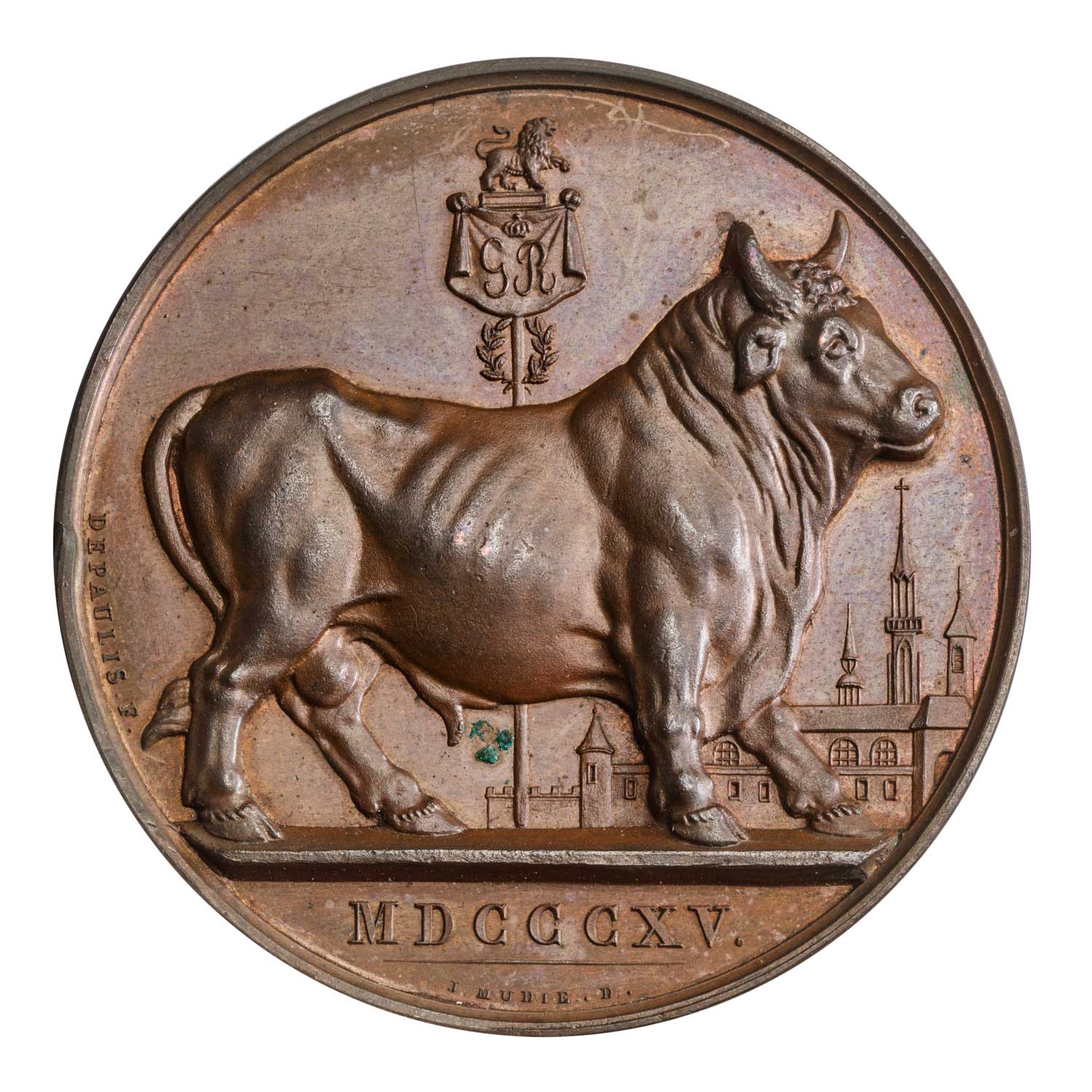 1815 'The English Army in the Netherlands' Bronze Medal