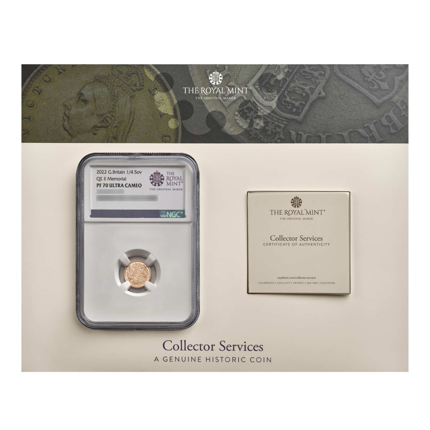 2022 Charles III 'Memorial' Quarter Sovereign